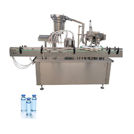 Avtomatska naprava za polnjenje steklenic s certifikatom CE s 30 ml polnilnim strojem za polnjenje plastenk