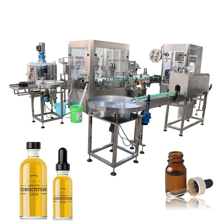 Stroj za zapiranje in označevanje steklenic s kapalnimi stekleničkami