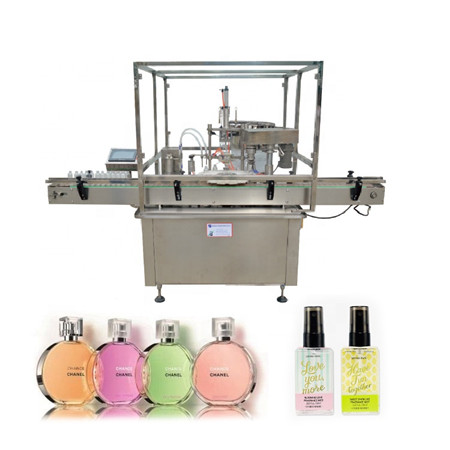 Stroj za polnjenje embalaže z vročo prodajo parfumskih olj s tekočino / dišavo