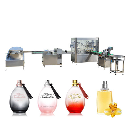 Priročnik za stroj za polnjenje parfumskih vial za nov izdelek
