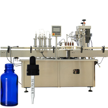 Preverjeno Gold Plus dobavitelj steklenica za kapalko za 30 ml 50 ml polnilni stroj za polnjenje in tesnjenje 60 ml
