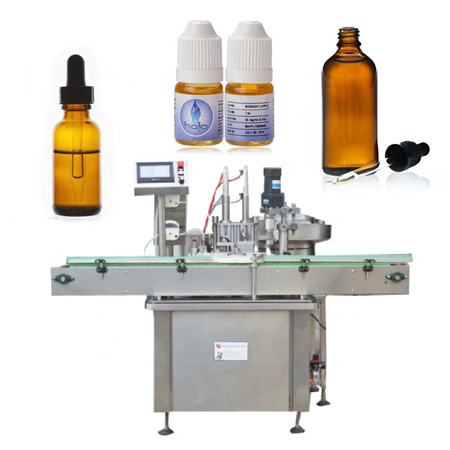 Kitajska tovarniška avtomatska PVC/PE plastična steklenica proti komarjem kemični polnilni stroj 5-50 ml
