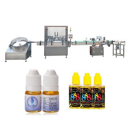 Tovarniška direktna prodaja stroj za polnjenje majhnih steklenic z e-tekočino za e-cigarete