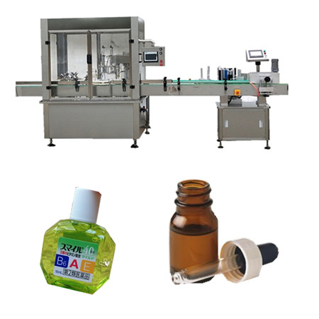 Stroj za polnjenje steklenic lqiudi za neposredno dobavo v tovarni