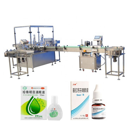 Avtomatski stroj za polnjenje in zapiranje peroralne tekočine Cubilose/sirup/Hranil iz Šanghaja