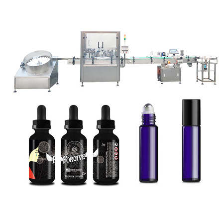Proizvodnja Stroj za avtomatsko polnjenje eteričnega olja LIne za plastenko